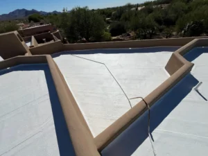 elastomeric flat roof coating